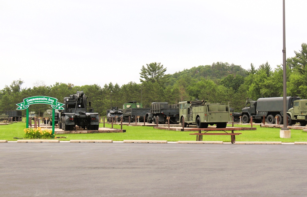 Fort McCoy Commemorative Area scenes 2025