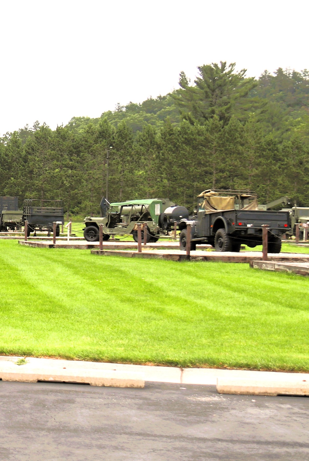 Fort McCoy Commemorative Area scenes 2025