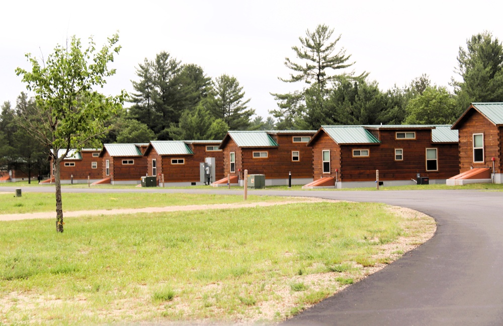Cabins at Fort McCoy's Pine View Campground