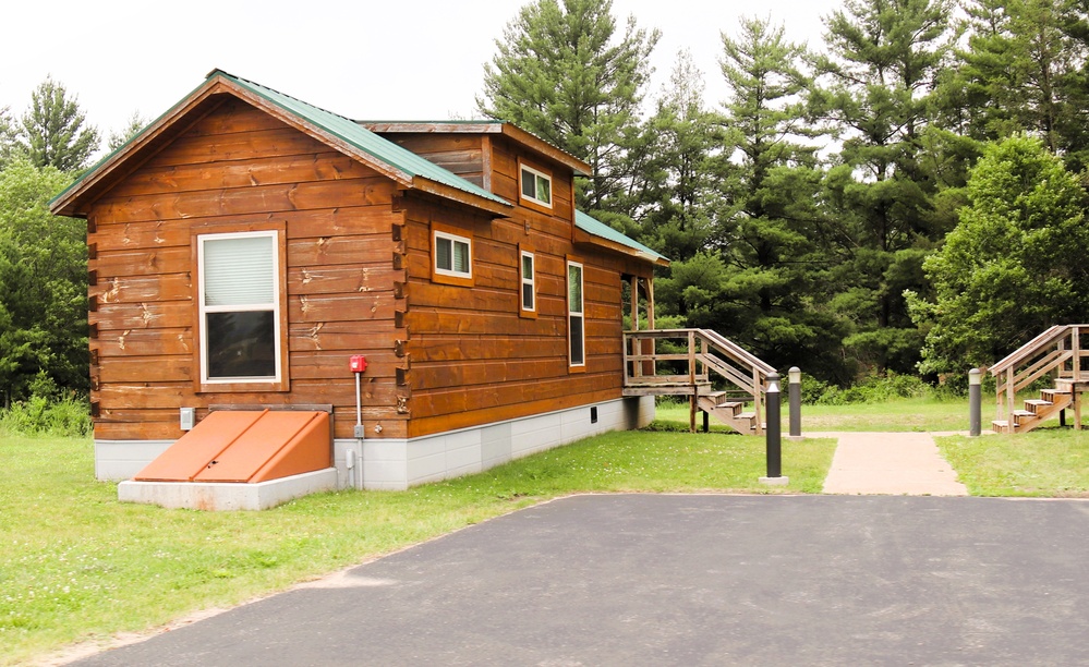 Cabins at Fort McCoy's Pine View Campground