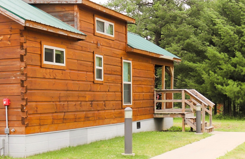 Cabins at Fort McCoy's Pine View Campground