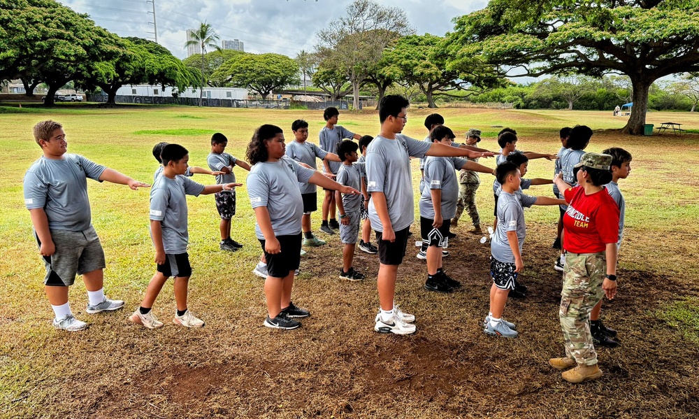 Empowering Dreams: 94th AAMDC Soldiers Light the Way for Hawaii’s Youth