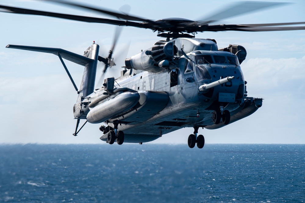 USS America (LHA 6) Conducts Flight Operations