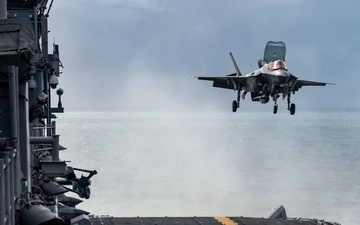 USS America (LHA 6) Conducts Flight Operations