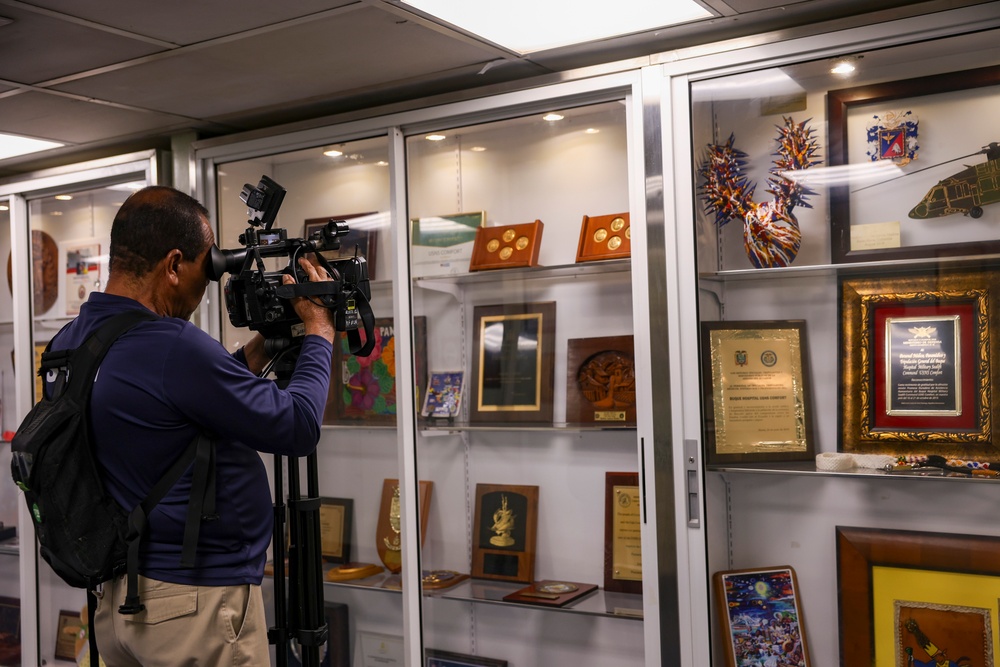 CP25 Media Tours aboard USNS Comfort