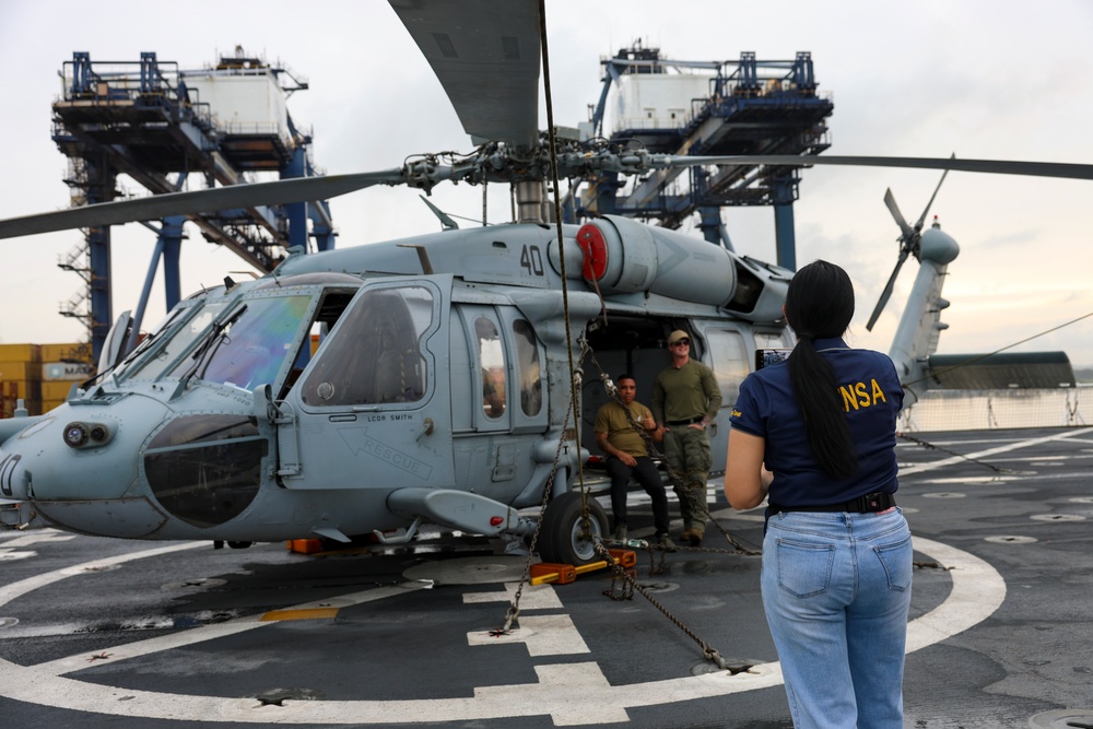 CP25 Media Tours aboard USNS Comfort