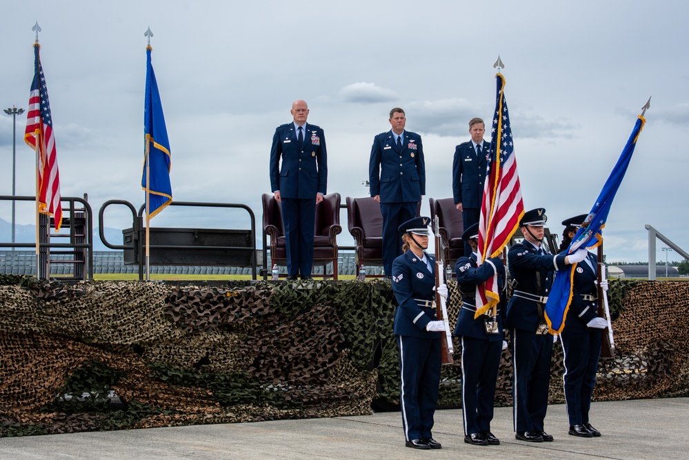 715th Air Mobility Operations Group hosts change of command ceremony
