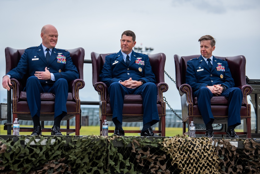 715th Air Mobility Operations Group hosts change of command ceremony