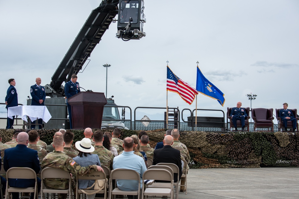 715th Air Mobility Operations Group hosts change of command ceremony