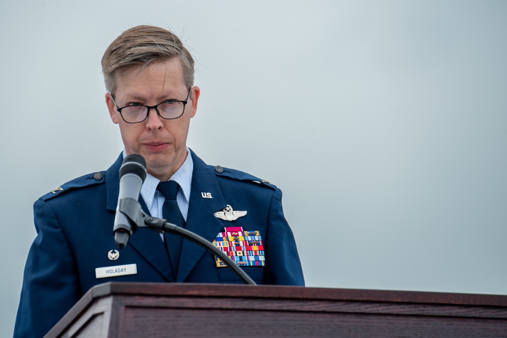 715th Air Mobility Operations Group hosts change of command ceremony