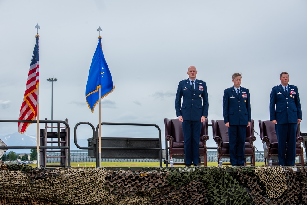 715th Air Mobility Operations Group hosts change of command ceremony