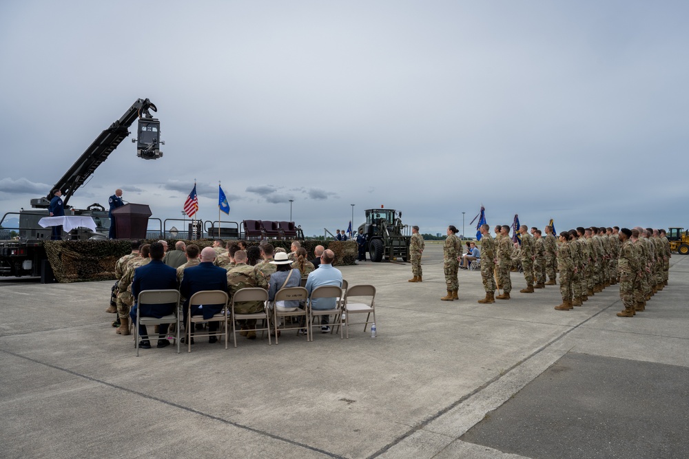 715th Air Mobility Operations Group hosts change of command ceremony