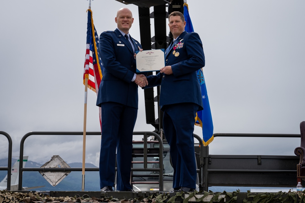 715th Air Mobility Operations Group hosts change of command ceremony