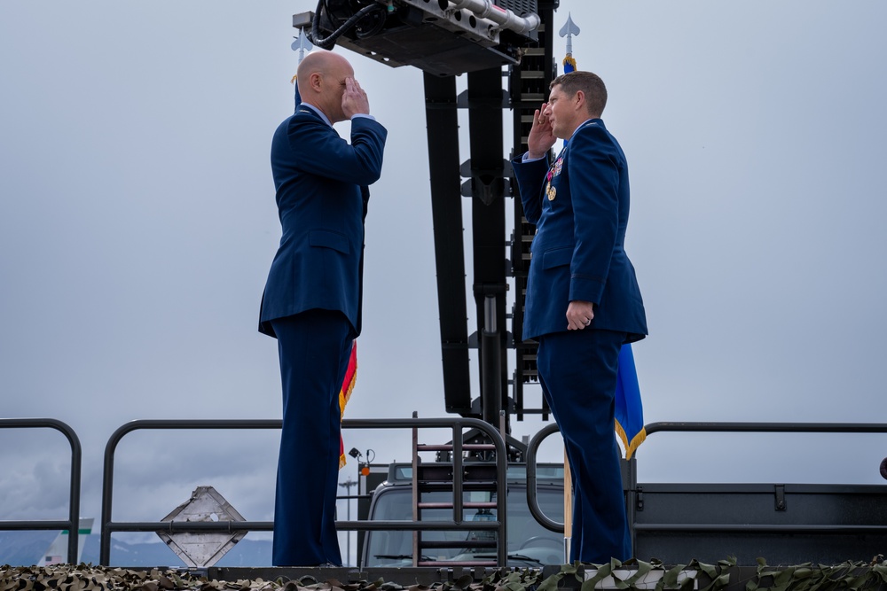 715th Air Mobility Operations Group hosts change of command ceremony