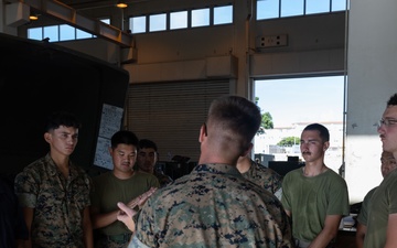 7th Communication Battalion| Marines Conduct Diagnostics on Diesel Motor