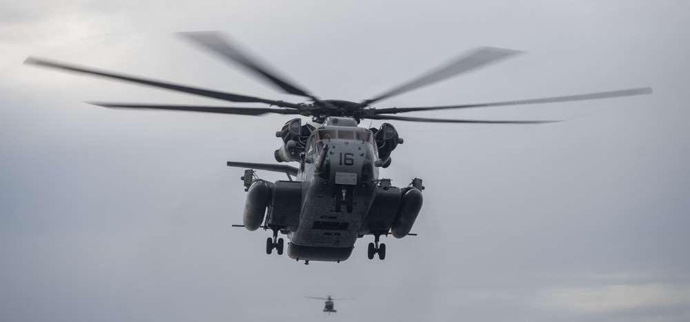 USS America (LHA 6) Conducts Flight Operations