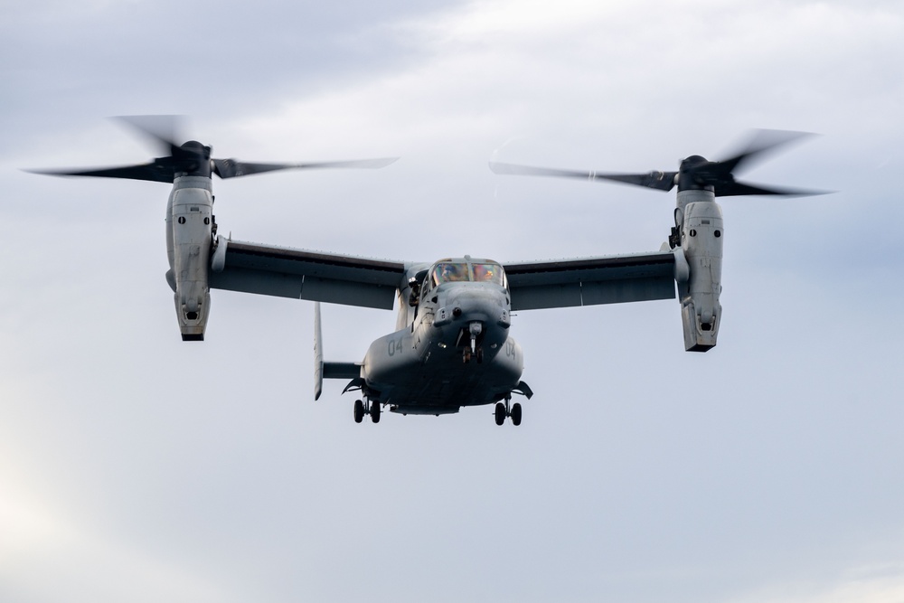 USS America (LHA 6) Conducts Flight Operations