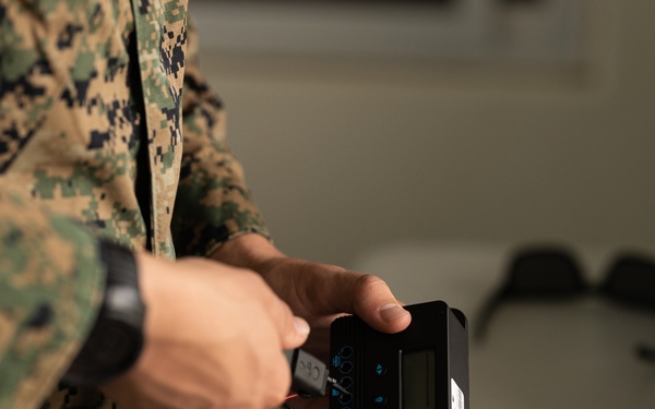 Koa Moana 25 Marines Set up Antenna for Palau NEMO