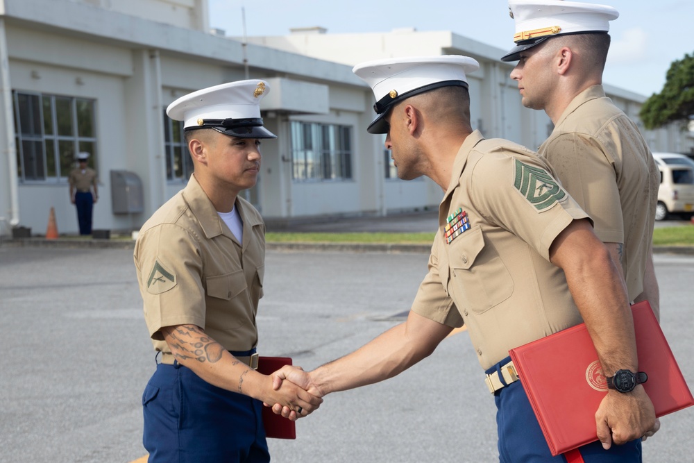 3rd Maintenance Battalion Meritorious Mast
