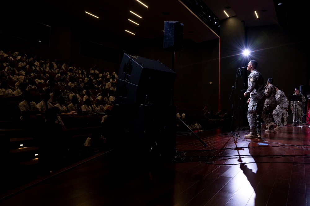 SENAN and U.S. Navy bands perform joint concert in Colon, Panama