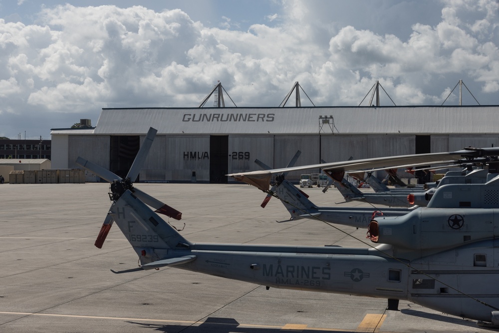 HMLA-269 conducts simulated close air support during Atlantic Alliance 25