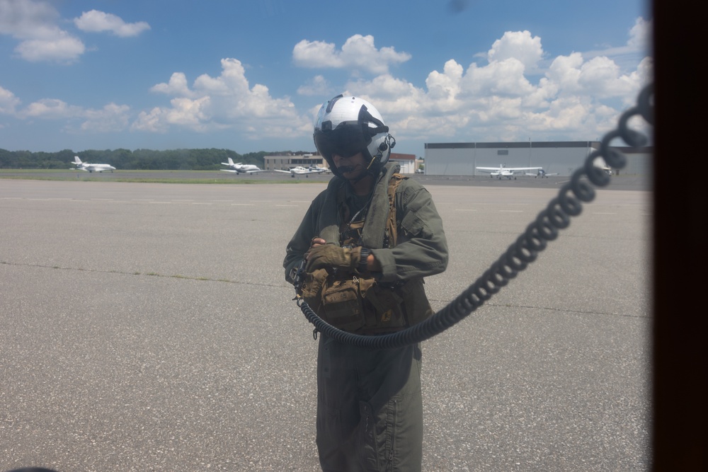 HMLA-269 conducts simulated close air support during Atlantic Alliance 25