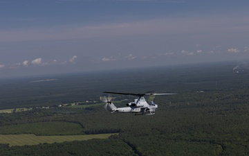 HMLA-269 conducts simulated close air support during Atlantic Alliance 25