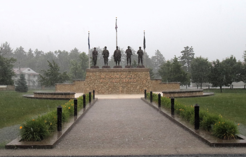 Fort McCoy Commemorative Area scenes 2025