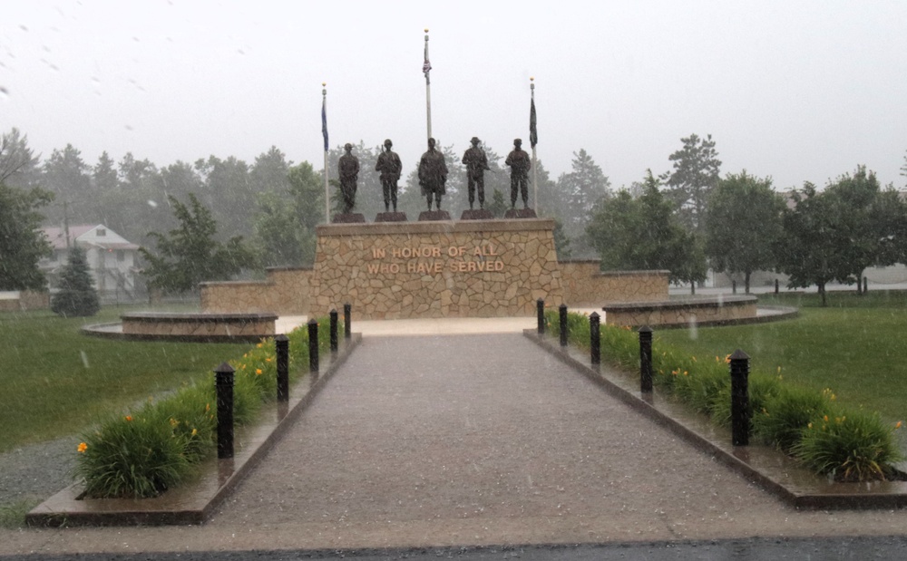 Fort McCoy Commemorative Area scenes 2025