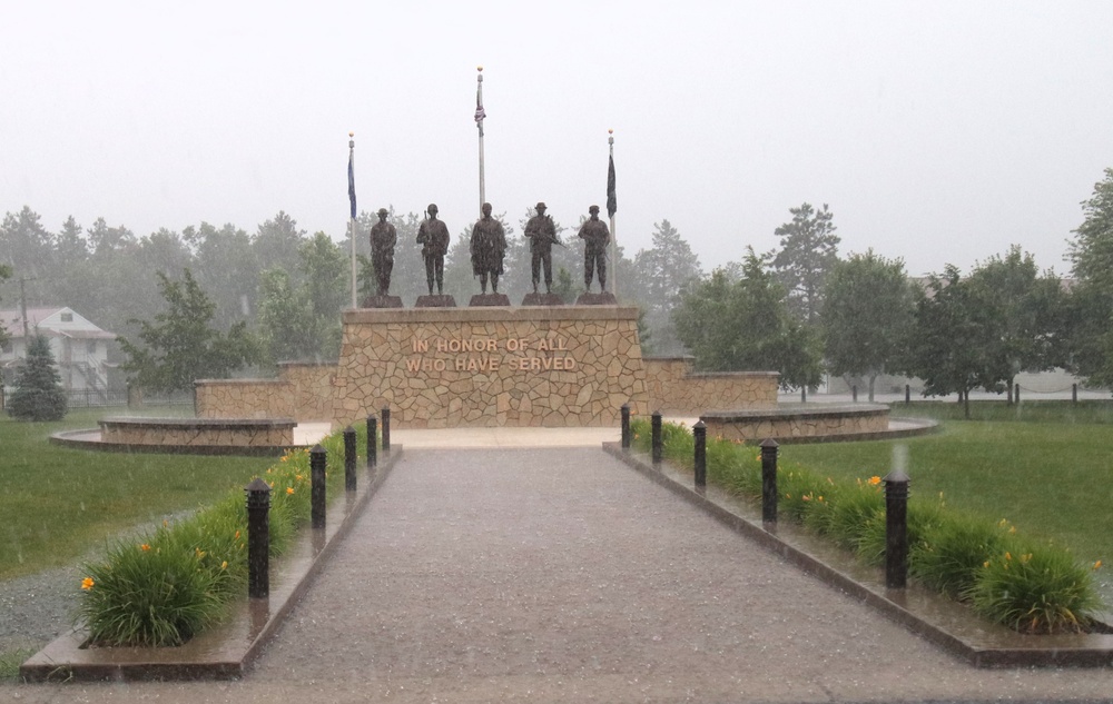 Fort McCoy Commemorative Area scenes 2025