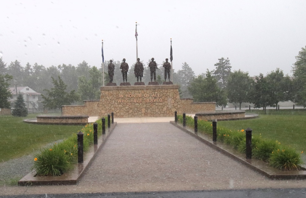 Fort McCoy Commemorative Area scenes 2025
