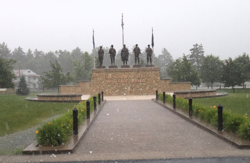 Fort McCoy Commemorative Area scenes 2025
