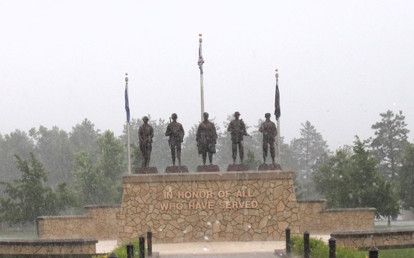 Fort McCoy Commemorative Area scenes 2025