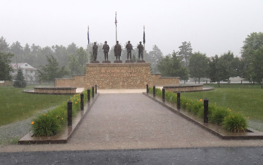 Fort McCoy Commemorative Area scenes 2025