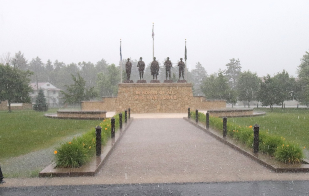 Fort McCoy Commemorative Area scenes 2025