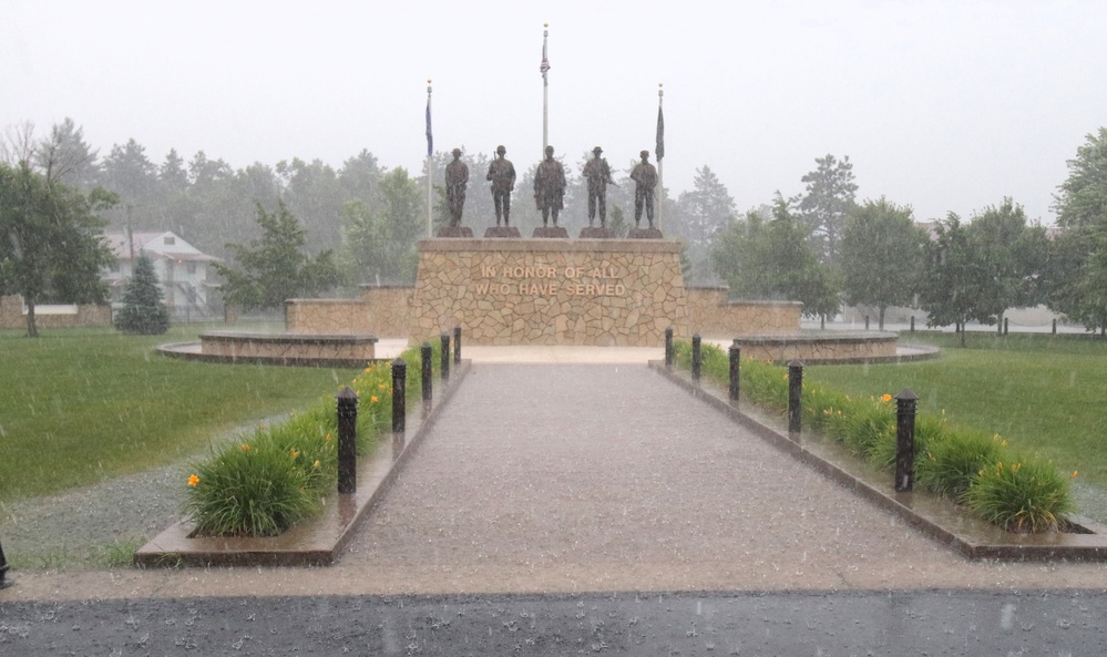 Fort McCoy Commemorative Area scenes 2025