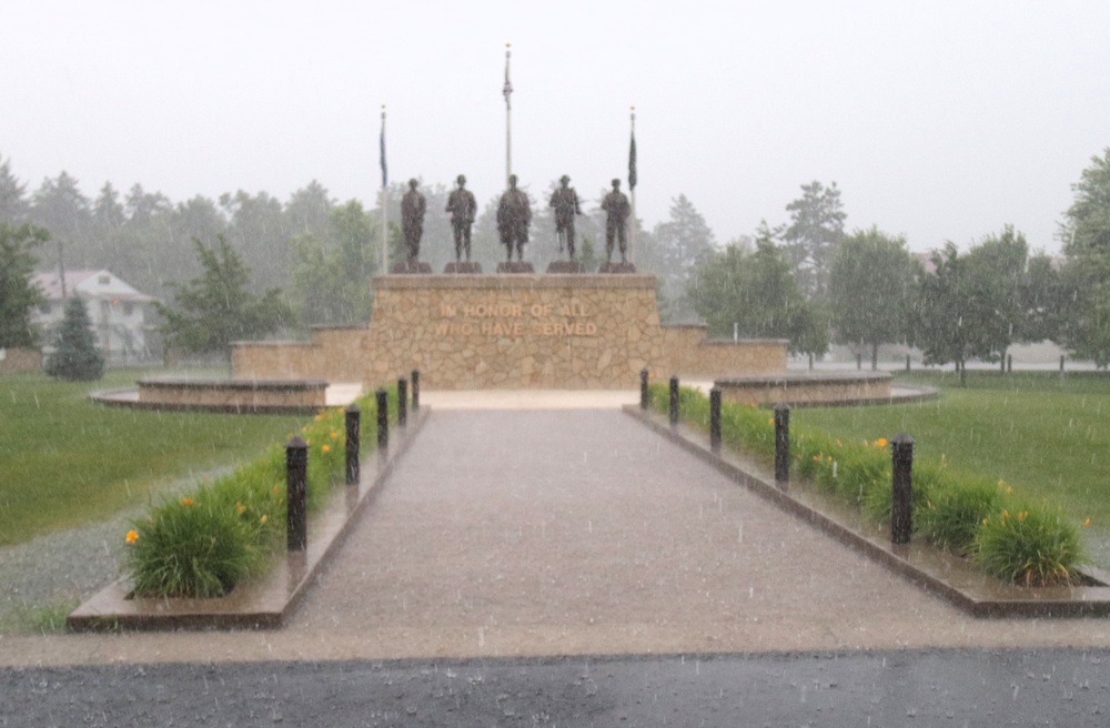 Fort McCoy Commemorative Area scenes 2025