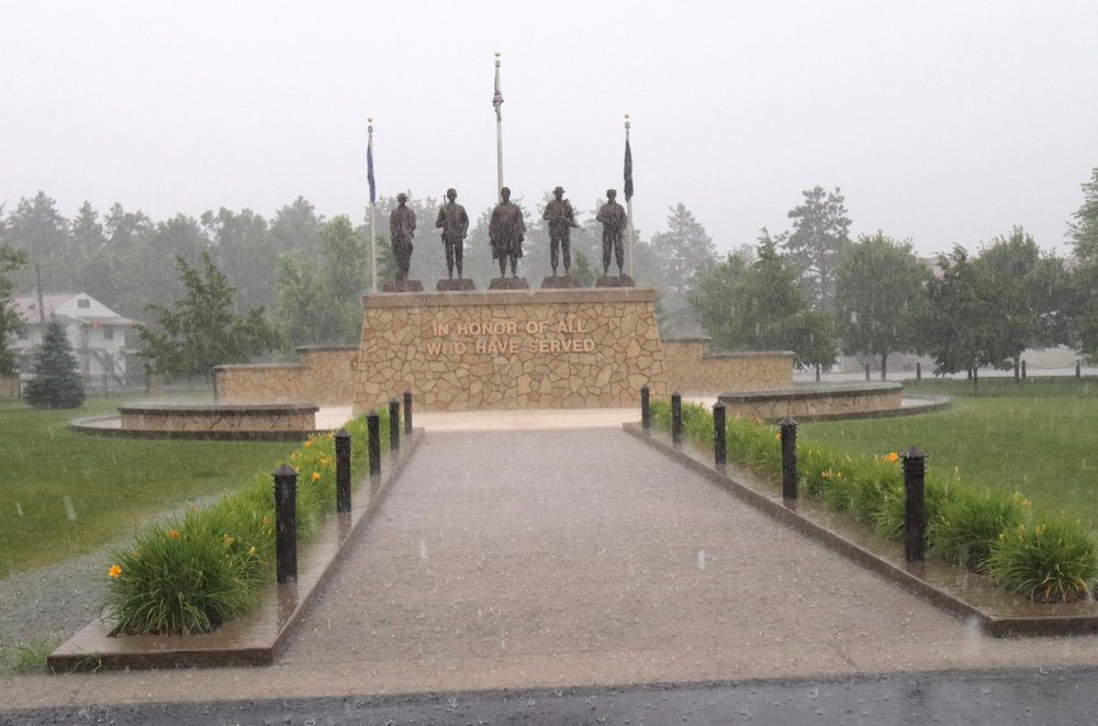 Fort McCoy Commemorative Area scenes 2025