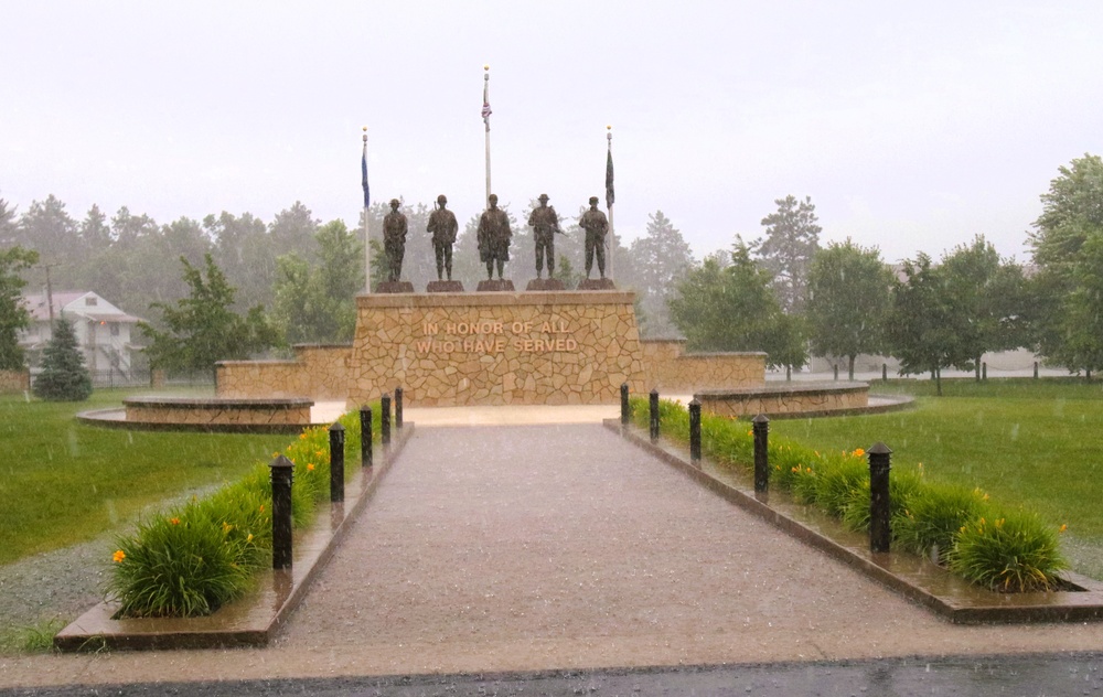 Fort McCoy Commemorative Area scenes 2025