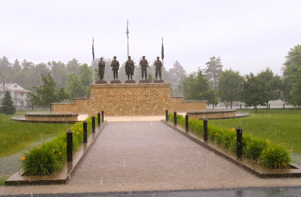 Fort McCoy Commemorative Area scenes 2025