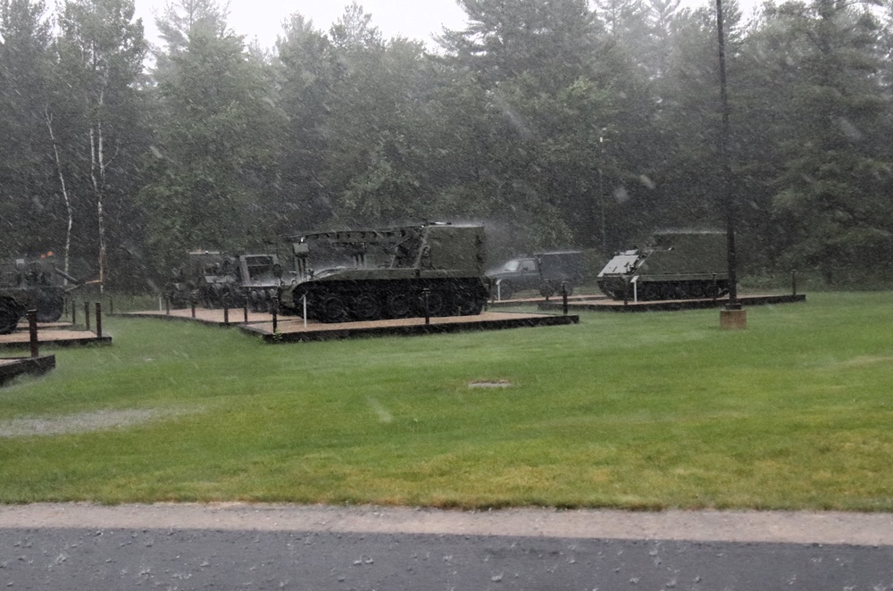 Fort McCoy Commemorative Area scenes 2025