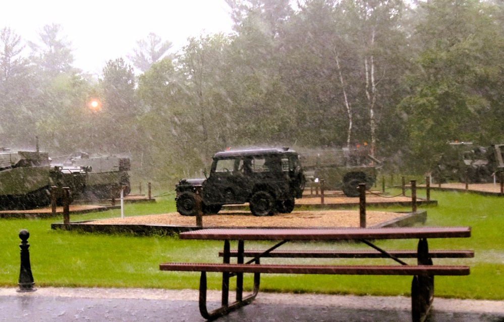 Fort McCoy Commemorative Area scenes 2025