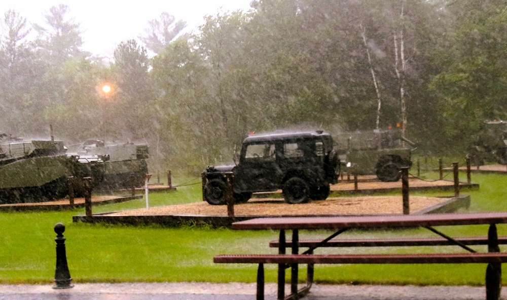 Fort McCoy Commemorative Area scenes 2025