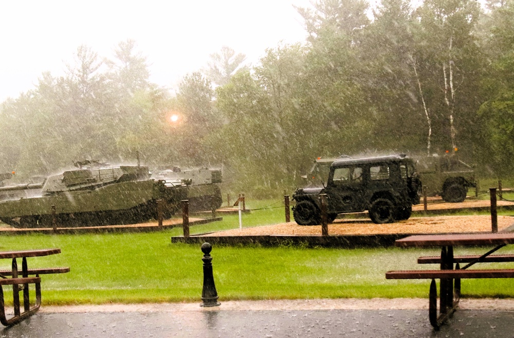 Fort McCoy Commemorative Area scenes 2025