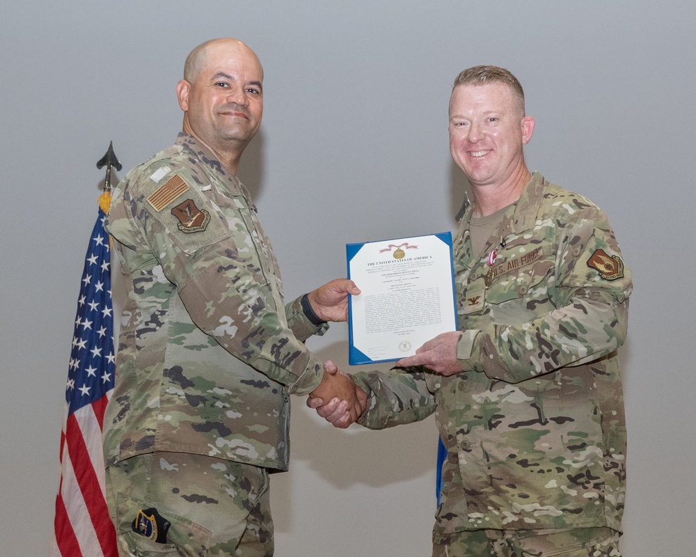 570th Combat Training Squadron change of command