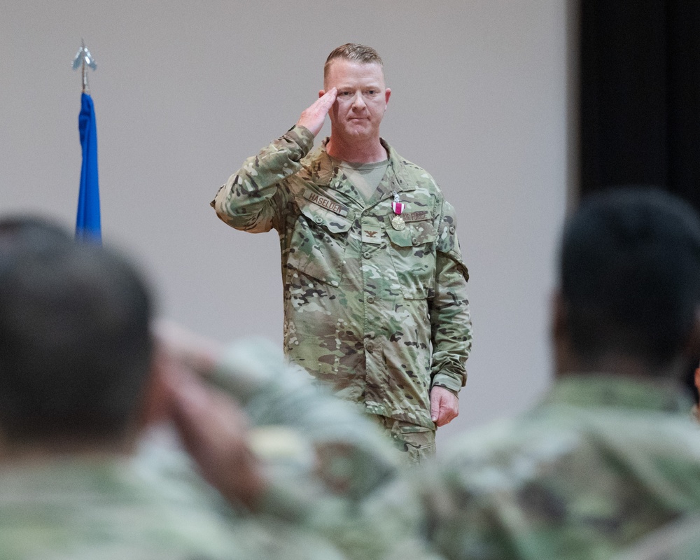 570th Combat Training Squadron change of command