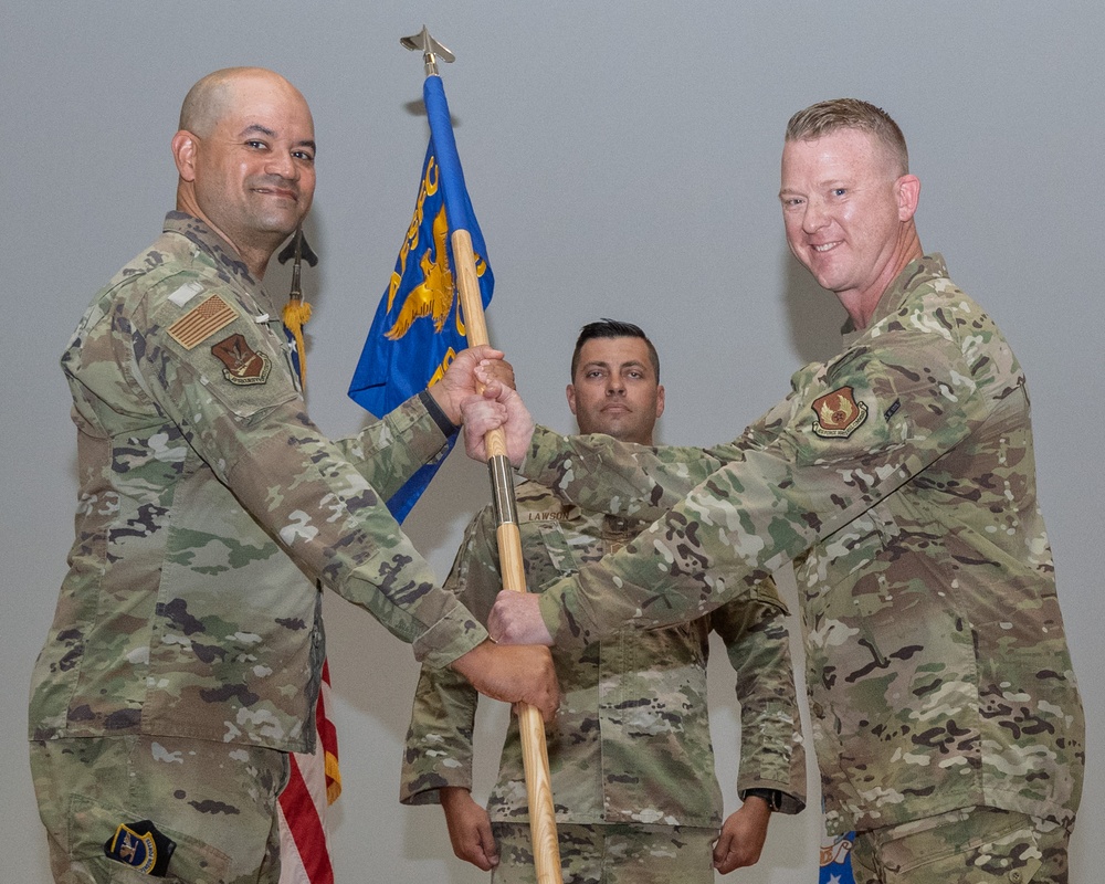 570th Combat Training Squadron change of command