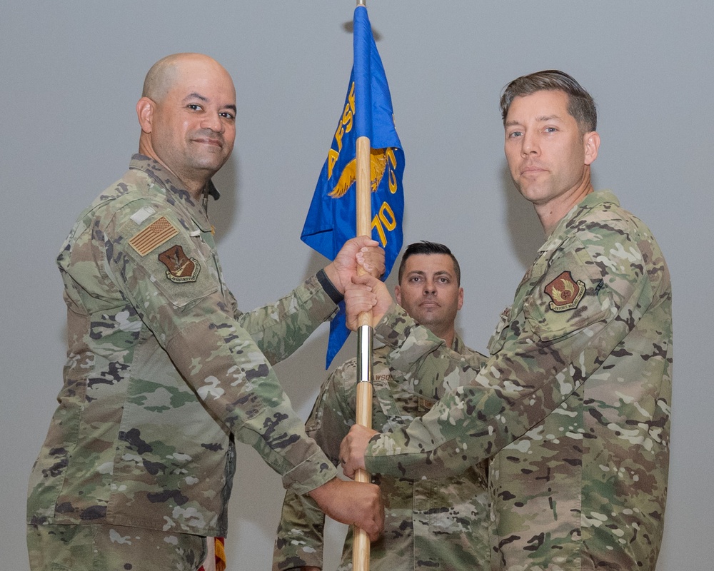 570th Combat Training Squadron change of command