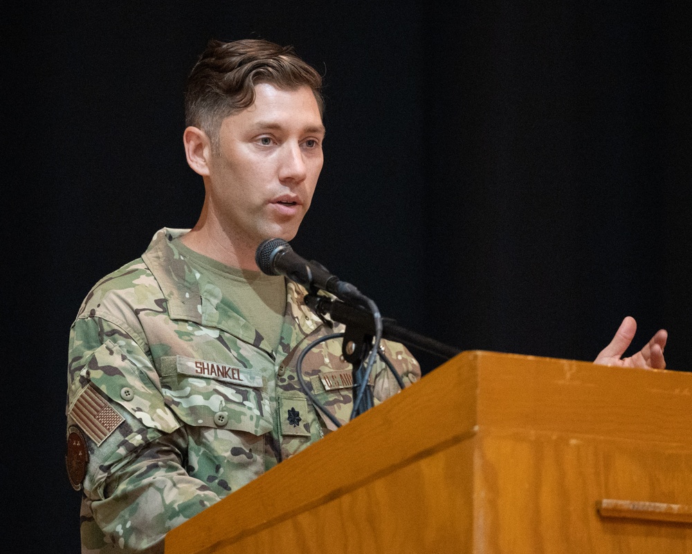 570th Combat Training Squadron change of command