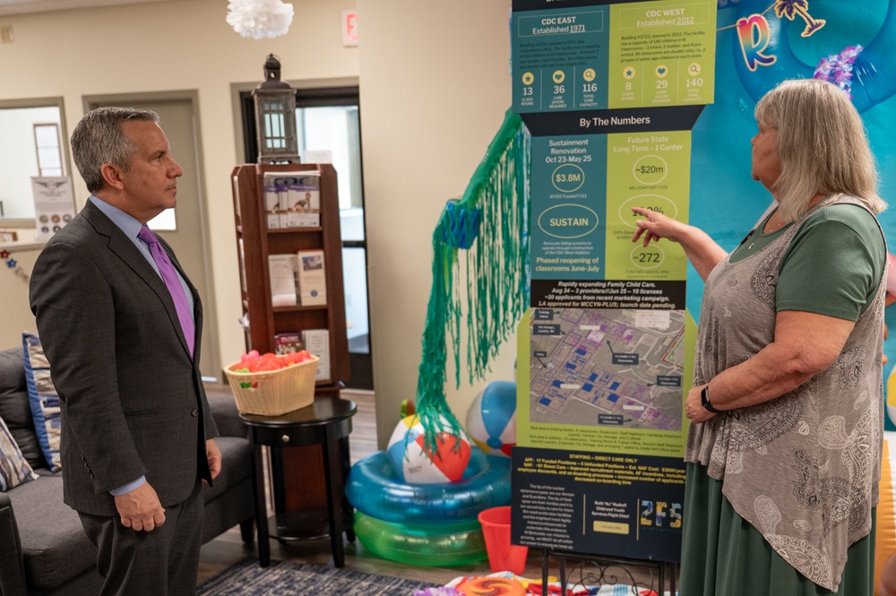Principal Deputy Assistant Secretary of Defense for Readiness visits Barksdale